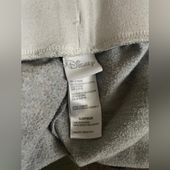 Disney Cinderella Mouse Pattered Gus and Jack Drawstring PJ shorts - Picture 2 of 2